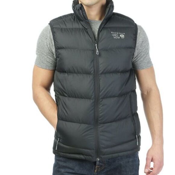 MOUNTAIN HARDWEAR RATIO DOWN MOUNTAIN PUFFY VEST in Deep turquoise Size M - Picture 2 of 8